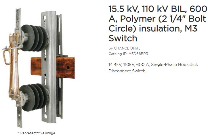 Switch Hook 600A 15kv
